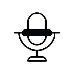 Microphone vector icon