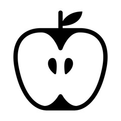 Apple icon vector illustration graphic design