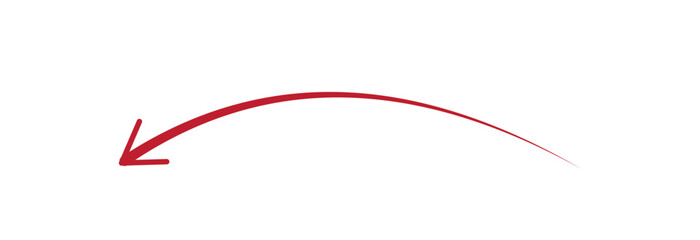 Red Arrow icon. red arrow icon on white background. flat style. design eps 10