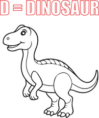 a dinosaur coloring book