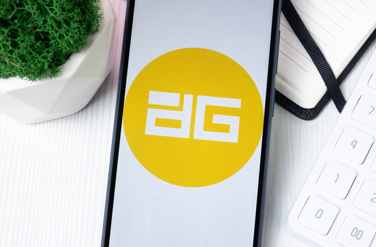 New York, USA - 1 August 2024: Digixdao DGD Logo on Phone Screen, Crypto Coin Icon