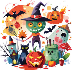 Halloween Vactor Design