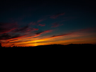 Burger Hill Sunset New York