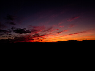 Burger Hill Sunset New York