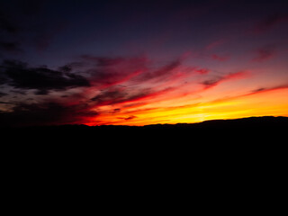 Burger Hill Sunset New York