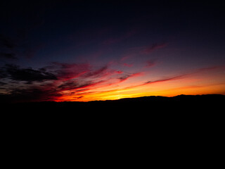 Burger Hill Sunset New York