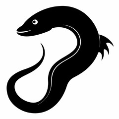 Eel Black silhouette