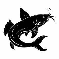Catfish Black silhouette