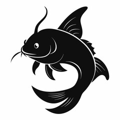 Catfish Black silhouette