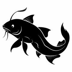 Catfish Black silhouette