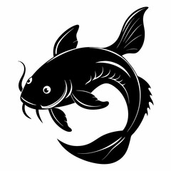 Catfish Black silhouette
