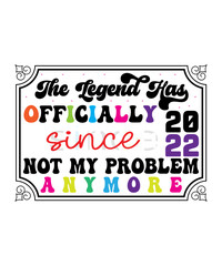 Officially Retired Svg, Retirement Svg, 2024 svg, Cricut Svg, Engraving File Svg, Cut File Svg, Instant Download, Retirement gift idea, gift