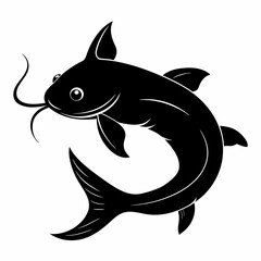 Catfish Black silhouette