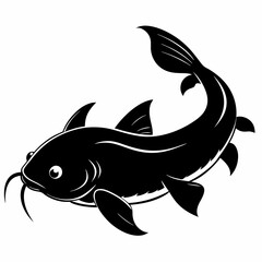 Catfish Black silhouette