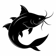 Catfish Black silhouette