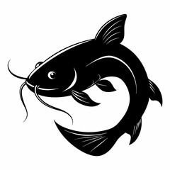 Catfish Black silhouette
