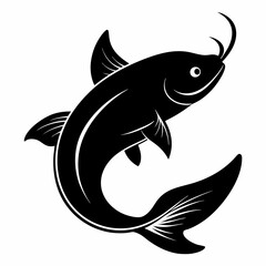 Catfish Black silhouette