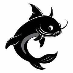 Catfish Black silhouette