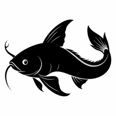 Catfish Black silhouette