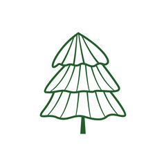 vector christmas tree