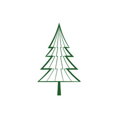 vector christmas tree