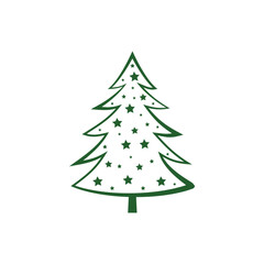 vector christmas tree