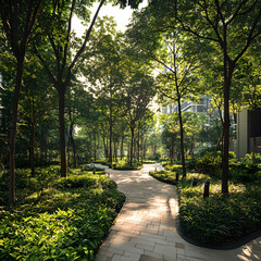 Urban Green Spaces Enhancing City Environments highlights the importance of integrating nature into urban areas to improve quality of life. It explores the benefits of parks, green roofs,and community