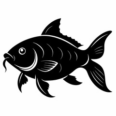 Carp Black silhouette