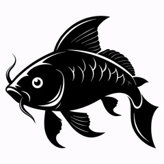 Carp Black silhouette