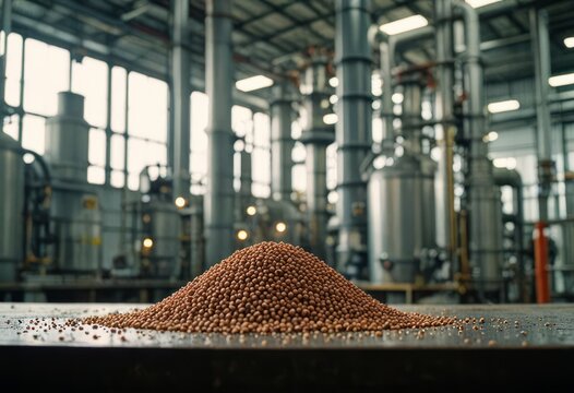 catalyst granules for oil refining