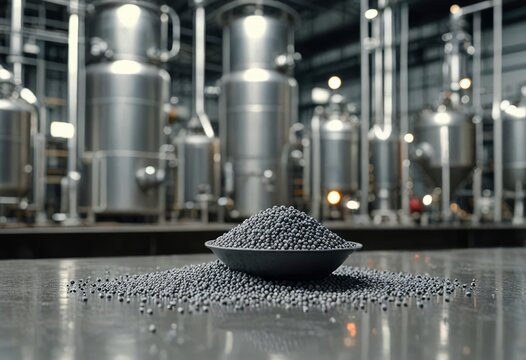 catalyst granules for oil refining