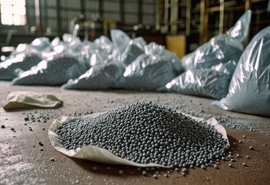 catalyst granules for oil refining
