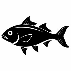 Bluefish Black silhouette