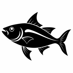 Bluefish Black silhouette