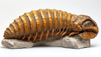 Stone sculpture of a behemoth