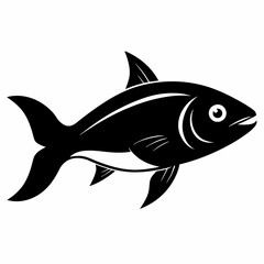 Bluefish Black silhouette