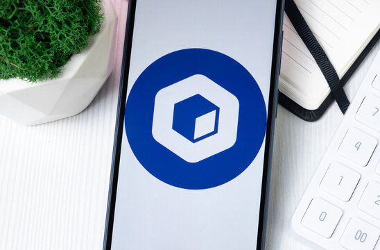 New York, USA - 1 August 2024: Neblio NEBL Logo on Phone Screen, Crypto Coin Icon
