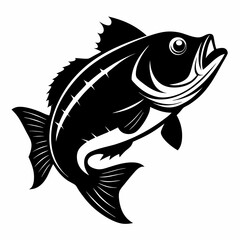 Bass Black silhouette