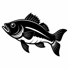 Bass Black silhouette