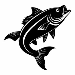 Bass Black silhouette