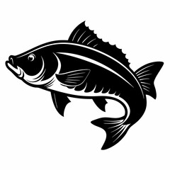 Bass Black silhouette