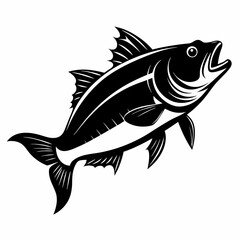 Bass Black silhouette