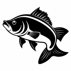 Bass Black silhouette