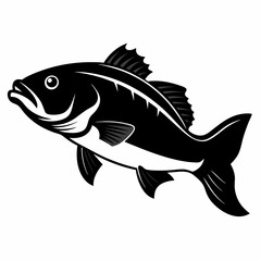 Bass Black silhouette