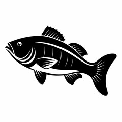 Bass Black silhouette