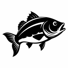 Bass Black silhouette