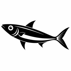 Anchovy Black silhouette