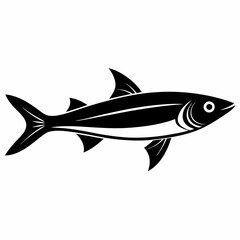 Anchovy Black silhouette
