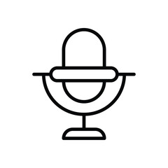 Microphone vector icon