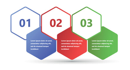 Modern and creative infographics made in the form of a vector template. Bright colors and abstract design elements are used. For use in presentations, web design and reports. Simple and clear.